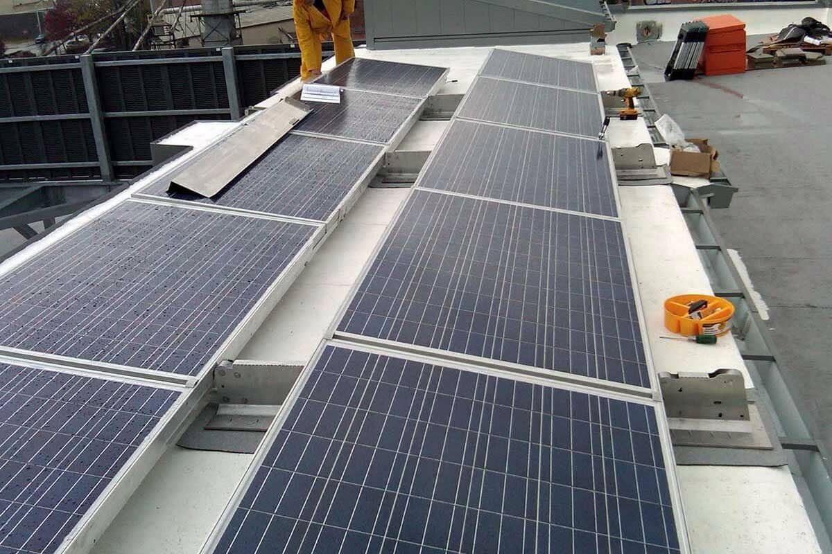 Mc Dean Solar Rooftop Side View